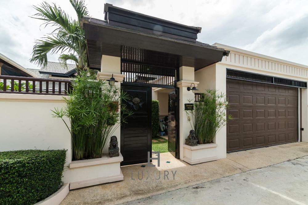 4 Bedroom Private Bali Style Villa Hh6 후아 힌 외부 사진