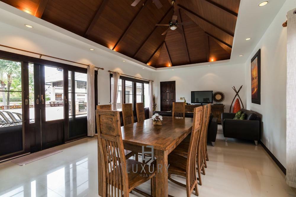 4 Bedroom Private Bali Style Villa Hh6 후아 힌 외부 사진